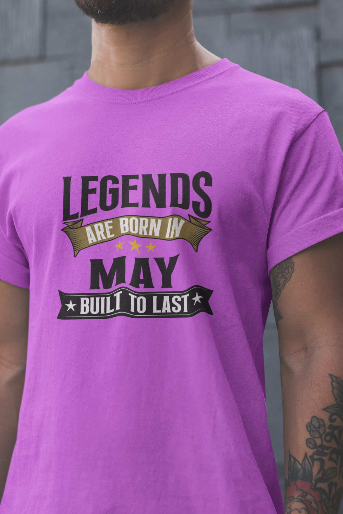 Legend are Born in May Regular Classic Unisex T-shirt