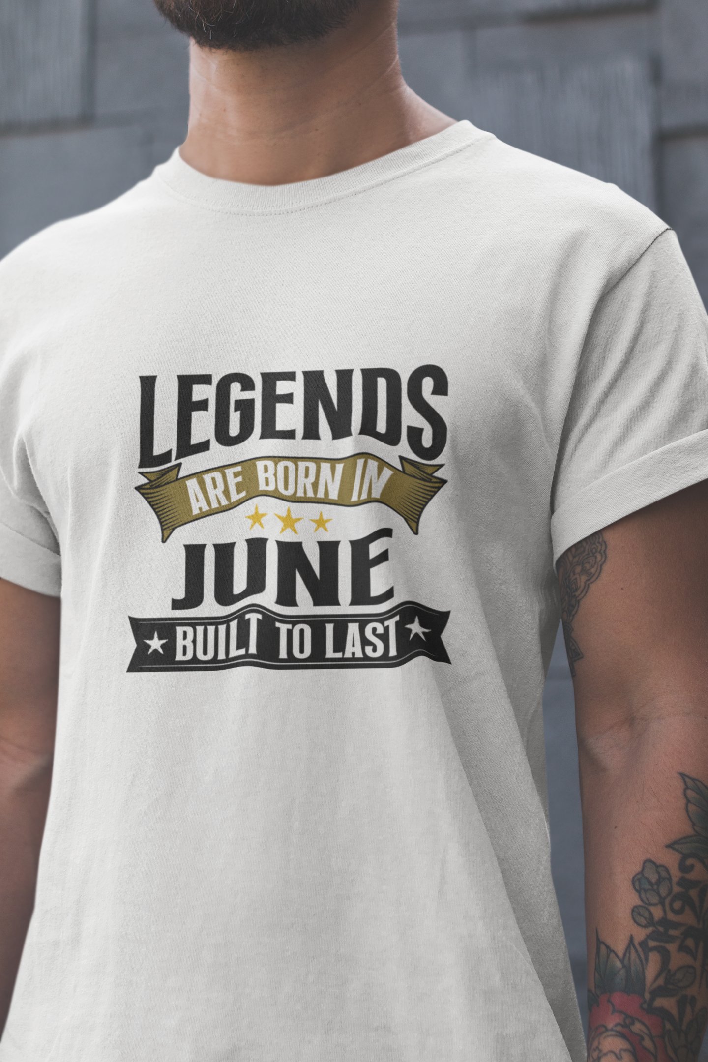 Legend are Born in June Regular Classic Unisex T-shirt