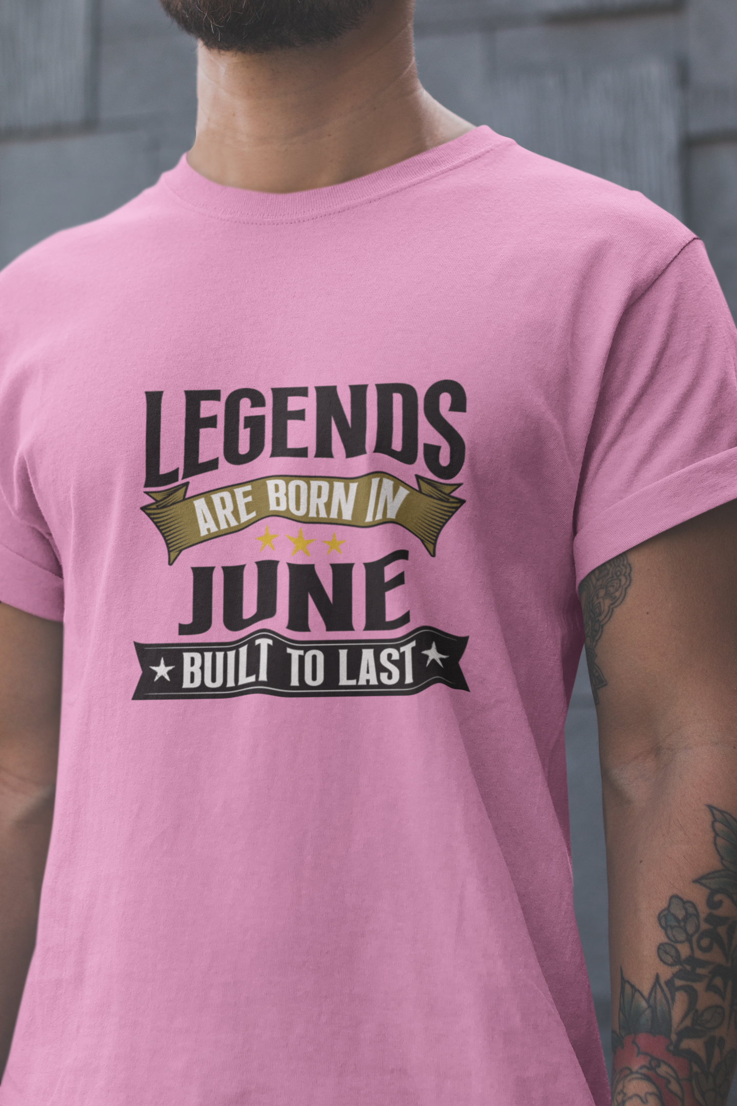 Legend are Born in June Regular Classic Unisex T-shirt