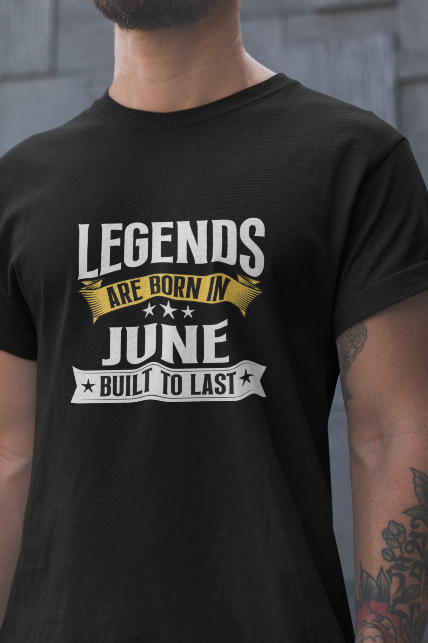 Legend are Born in June Regular Classic Unisex T-shirt