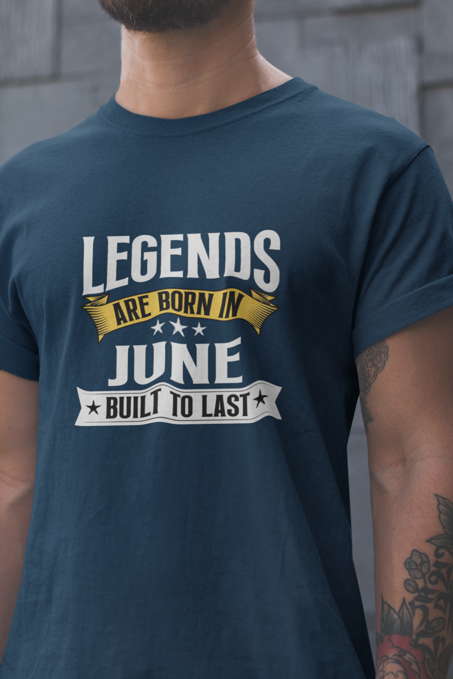 Legend are Born in June Regular Classic Unisex T-shirt