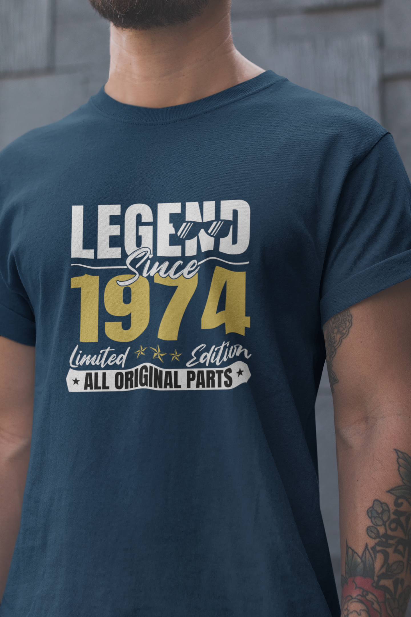 Legend Since 1974 Limited Edition Regular Classic Unisex T-shirt