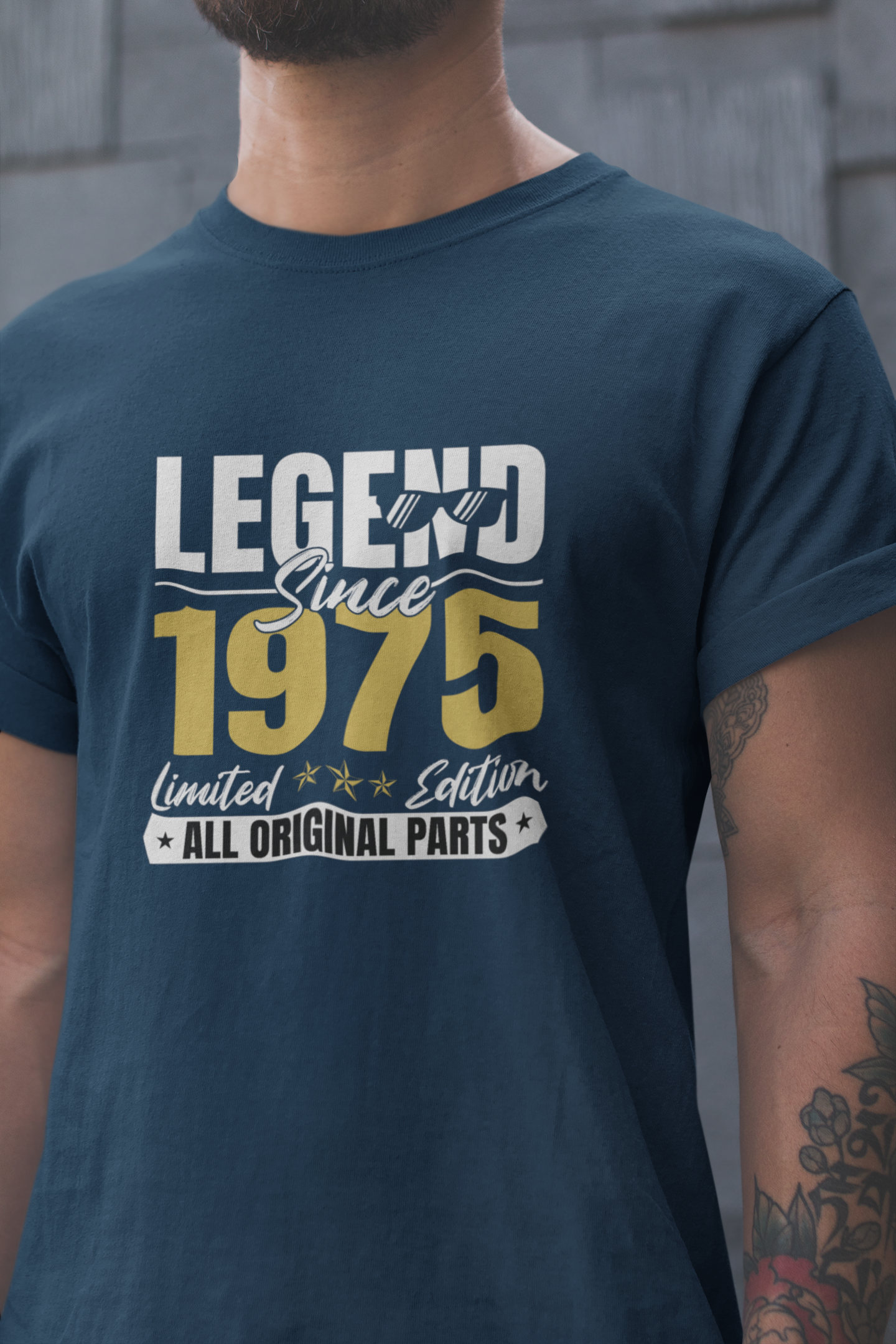 Legend Since 1975 Limited Edition Regular Classic Unisex T-shirt