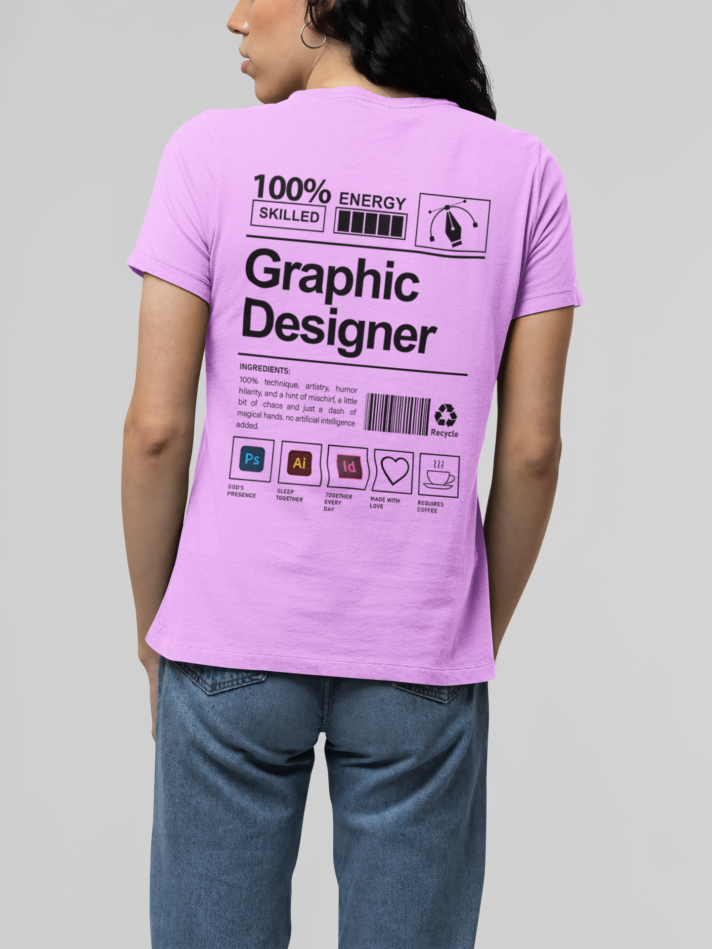 Graphic Designer Ingredients Tee