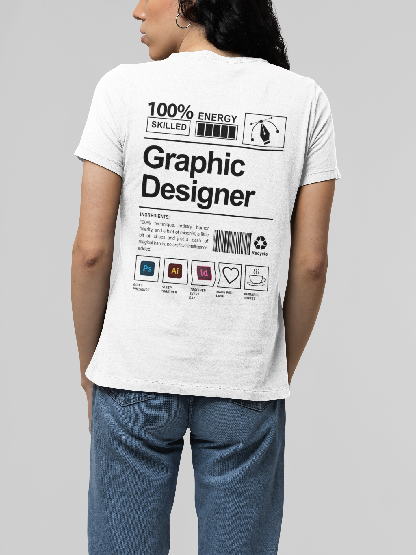 Graphic Designer Ingredients Tee