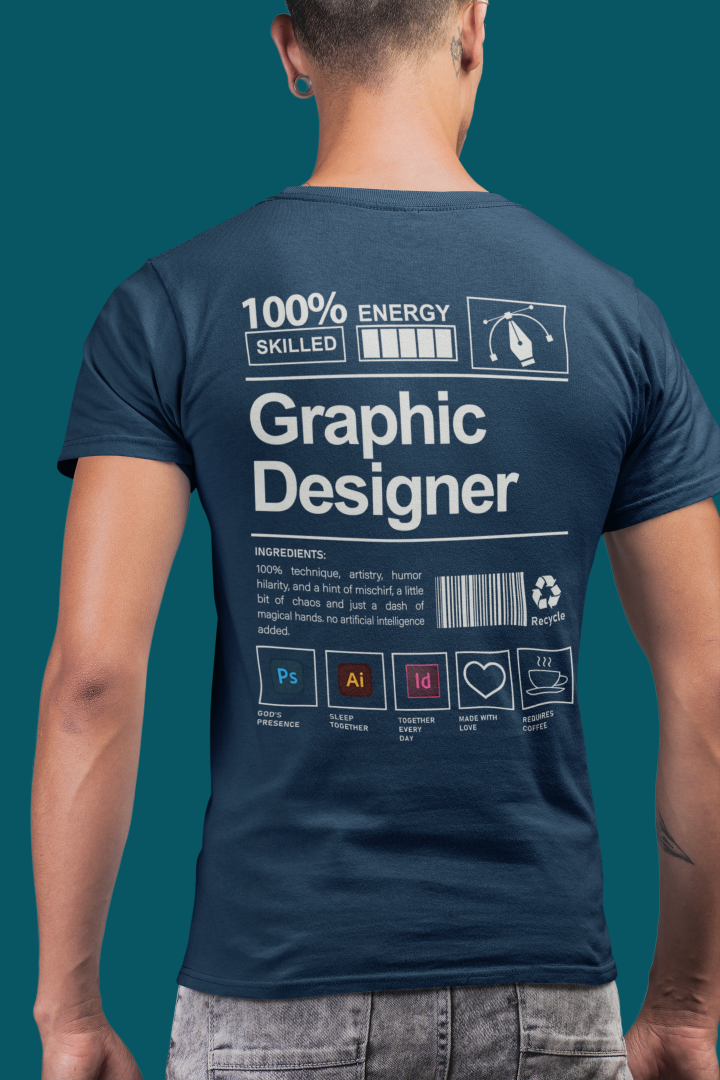 Graphic Designer Ingredients Tee