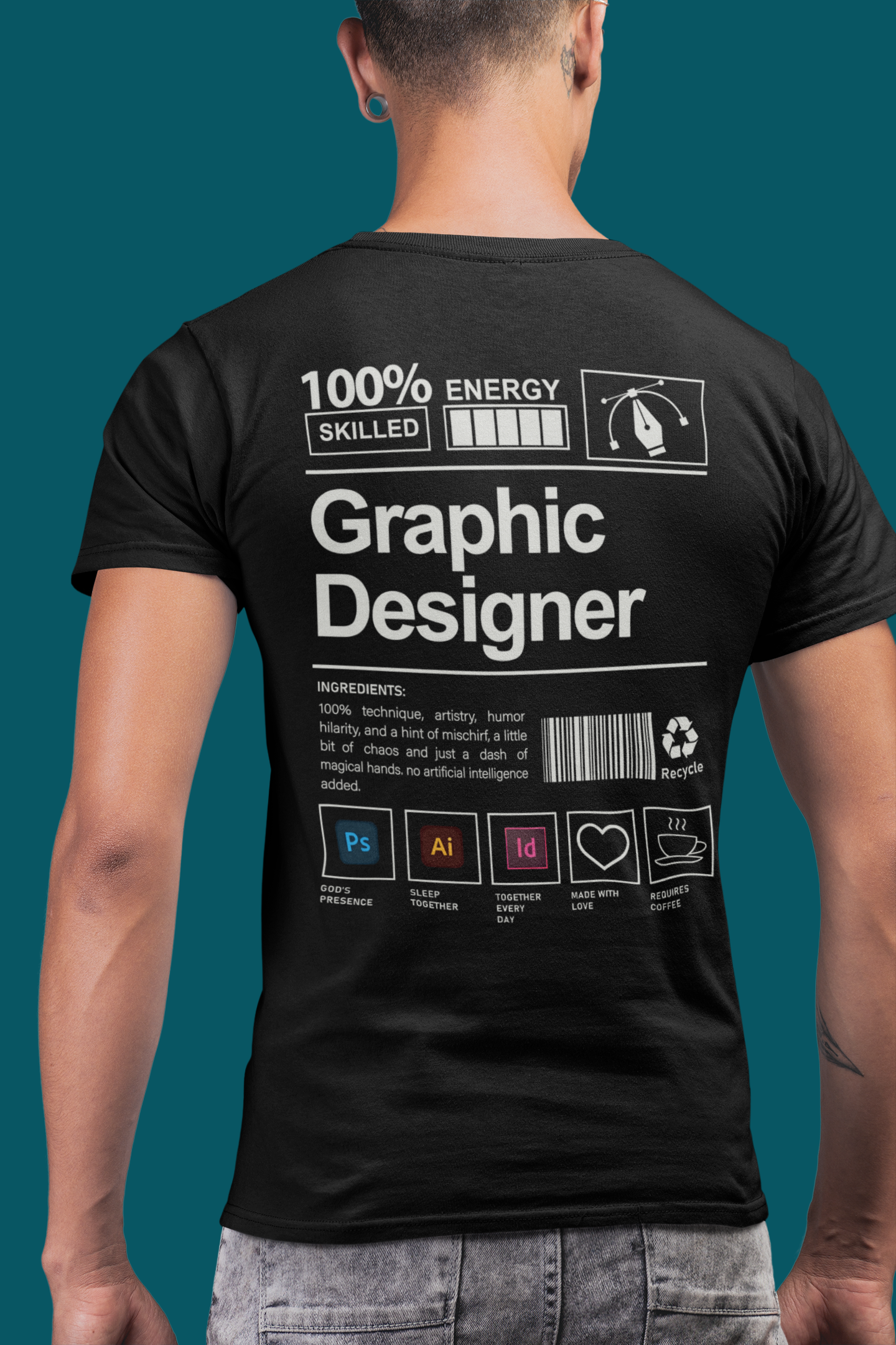 Graphic Designer Ingredients Tee