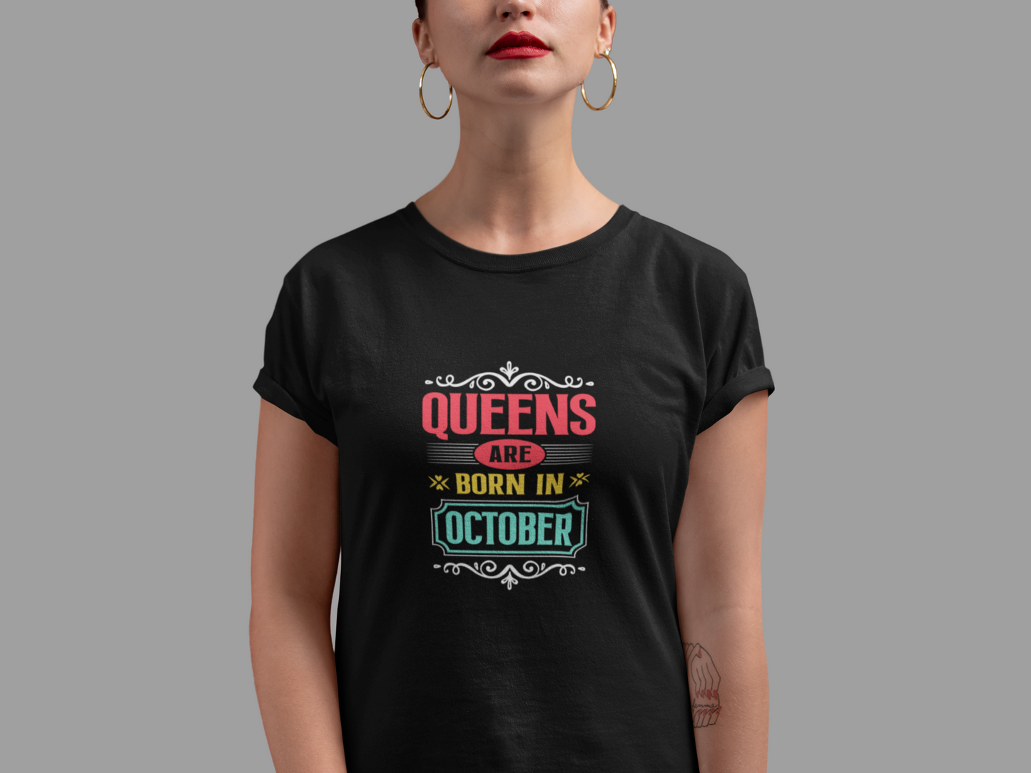 Queens are born in October Limited Edition T-shirt